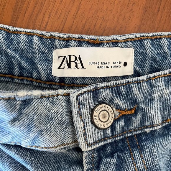 NWT Zara Denim Shorts - Picture 3 of 5